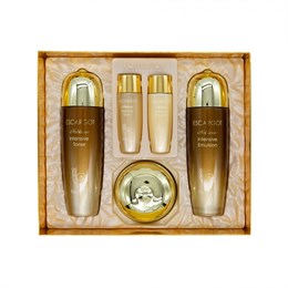 Набор по уходу за кожей лица на экстракте слизи королевской улитки FarmStay Escargot Noblesse Intensive Skin Care 3 Set 04976