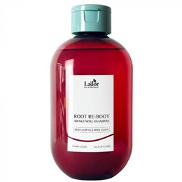 Lador Шампунь с женьшенем для роста волос VEGAN Root Re-Boot Awakening Shampoo Red Ginseng & Beer Yeast 300 мл 04999