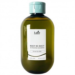 Lador Активирующий шампунь для жирной кожи головы VEGAN  Root Re-Boot Activating Shampoo Cica & Tea Tree 300 мл 04998