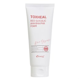 ESTHETIC HOUSE Пенка для умывания с гликолевой кислотой TOXHEAL RED GLYCOLIC AHA, BHA, PHA FOAM, 150 мл 05221