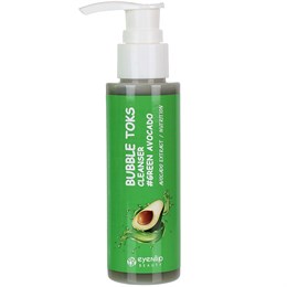 Eyenlip Пузырьковая пенка для умывания с экстрактом авокадо GREEN TOKS BUBBLE CLEANSER AVOCADO 100 мл