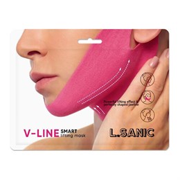 L’Sanic Маска-бандаж для коррекции овала лица V-Line Smart Lifting Mask 1 шт 05286