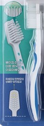CLIO Зубная щетка Sens Interdental Antibacterial Normal Toothbrush в футляре