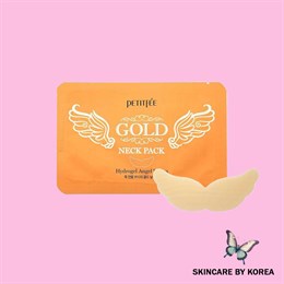 ПТФ Патч для области шеи гидрогелевый PETITFEE Gold Neck Pack 10g 00898