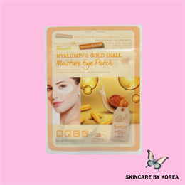 SkinApple Hyaluron & Snail Moisture Eye Patch Патчи с гиалуроном и муцином улитки для кожи вокруг глаз 30 шт !СРОКИ ГОДНОСТИ 07.2024! 04111