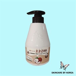 Welcos Гель для душа с кокосовым молочком Kwailnara Coconut Milk Body Cleanser 560 мл 04158