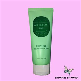 Welcos Пенка для умывания с центеллой Around Me Relief Cicatree Cleansing Foam 120 мл 05328