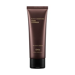 Ottie Пенка для умывания с муцином улитки Black Signature Foam Cleanser 120 мл 05340