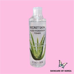 Тонер  для лица с экстрактом алоэ Secret Skin Aloe Hydration Toner 250мл 01371