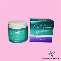 Увлажняющий крем с гиалуроновой кислотой FarmStay Hyaluronic 5 Water Drop Cream 02983